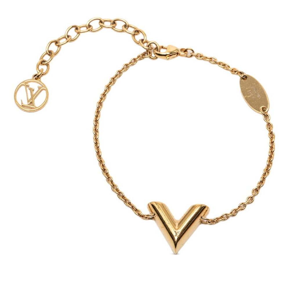 LOUIS VUITTON Gold Charm Bracelet - Picture 2 of 7